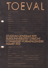 1972-TOEVAL-Studium Generale 1972-Rijksuniversiteit Utrecht