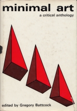 1969-Minimal Art-A Critical Anthology-edited by Gregory Battcock-Studio Vista-London-Great Britain-a